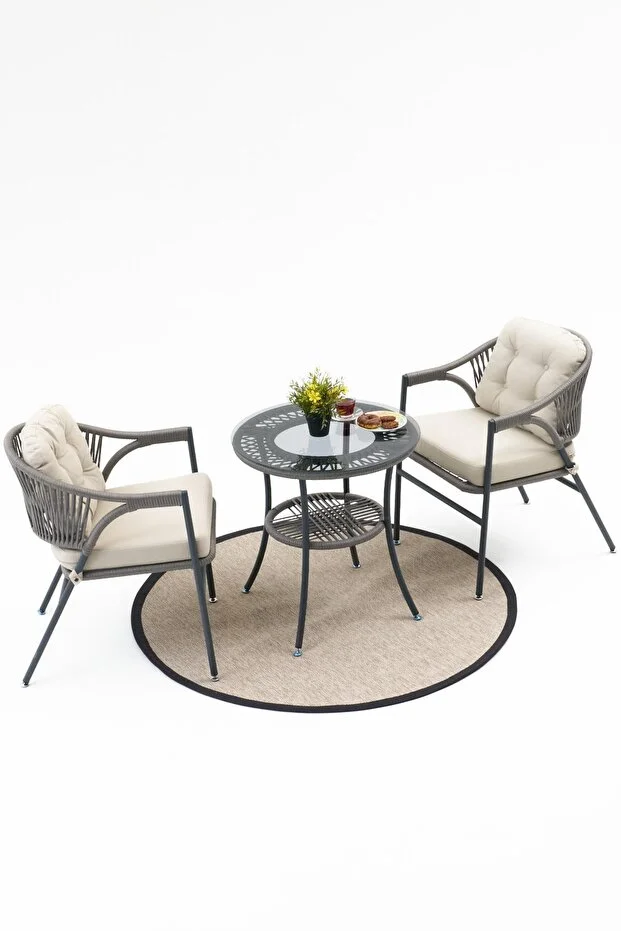 Damla Bahçe Balkon Bistro Masa Takımı